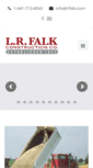 Mobile Screenshot of lrfalk.com